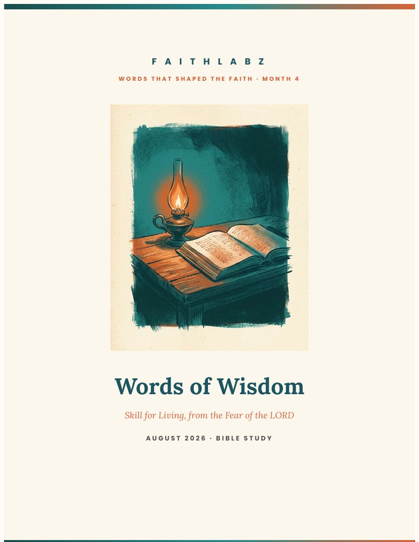 Words of Wisdom cover