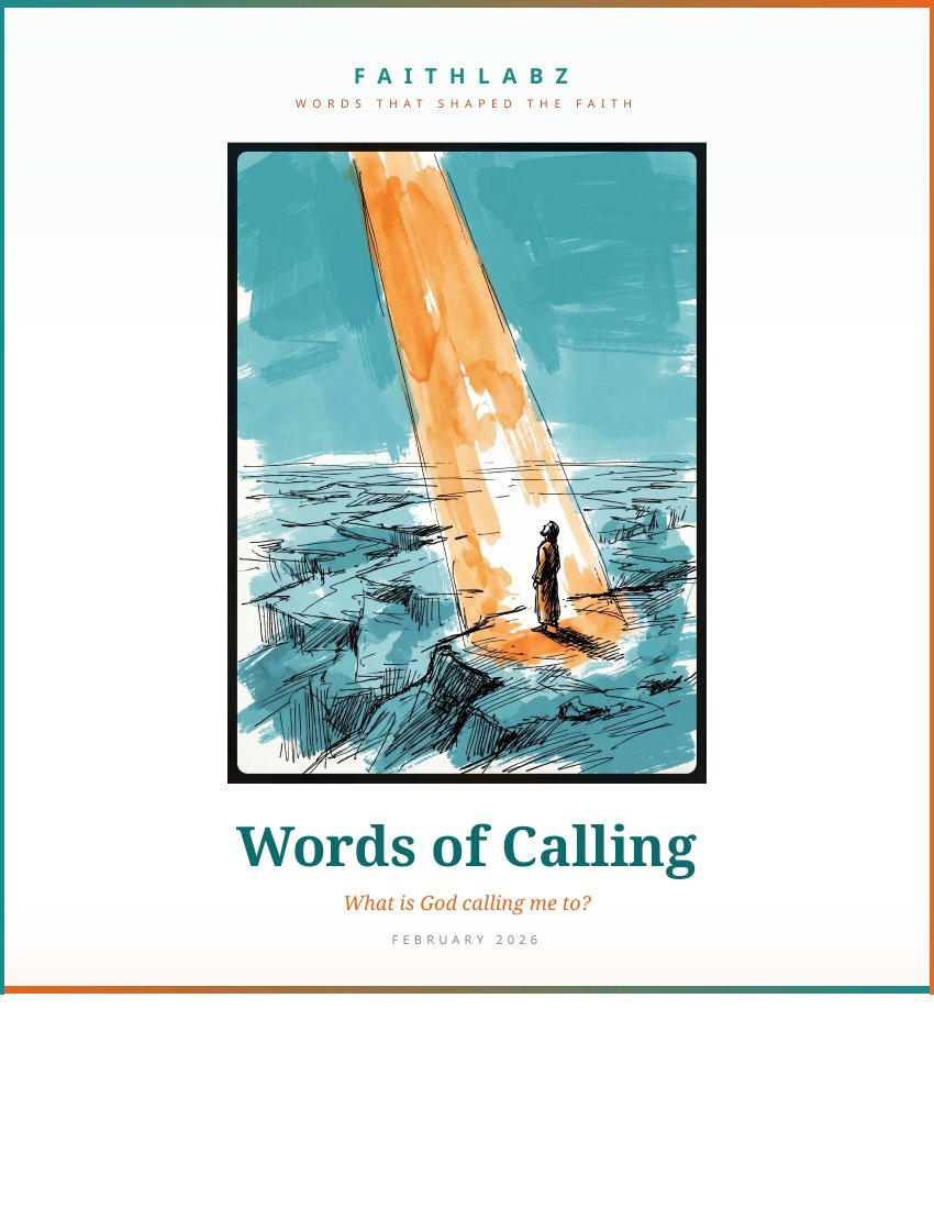 Words of Calling cover