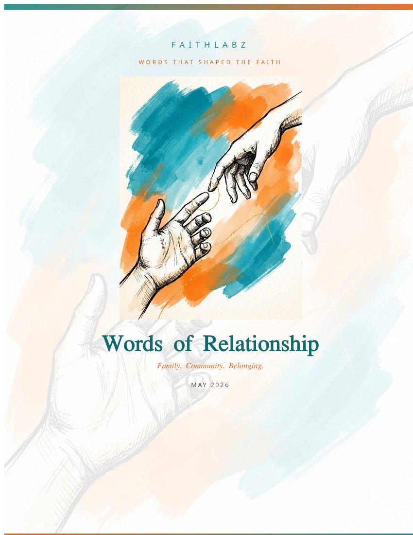 Words of Relationship cover